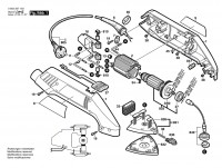 Bosch 0 603 307 103 Pda 10-92 Delta Sander 230 V / Eu Spare Parts